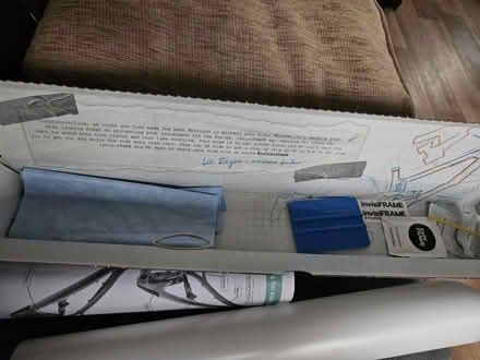 Photo of free invisiframe paint protection (St Peter's, GL51) #3