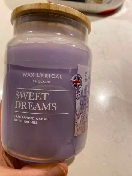 Photo of free Lavender fragranced candle in a jar (Southwick BN42) #1