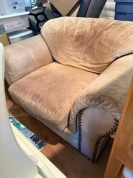 Photo of free Leather chair (Poway) #1