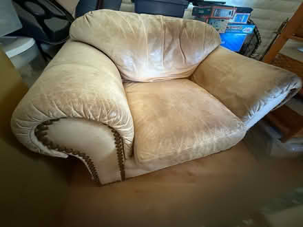 Photo of free Leather chair (Poway) #2