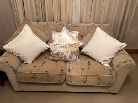 Photo of free Immaculate three piece suite (Model Farm road) #1