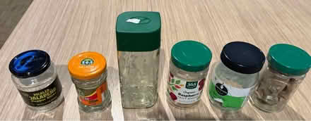 Photo of free Assorted empty glass jars (Valencia Avenue, Sunnyvale) #1