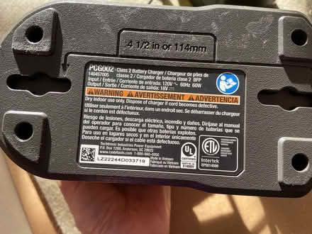 Photo of free Ryobi - battery, charger and convertor (Stratford-upon-Avon CV37) #4