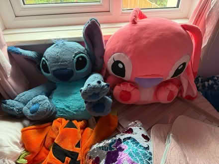 Photo of free Large angel and stitch teddy (Hadlow) #1