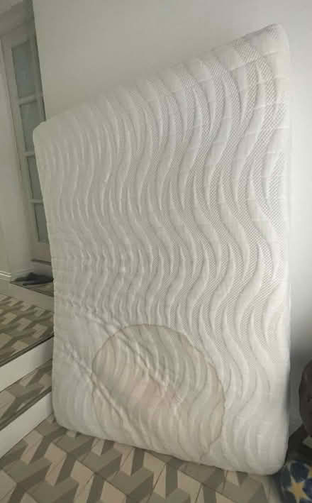 Photo of free double mattress and base (Chelsea SW10) #2