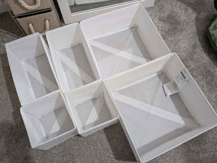 Photo of free Ikea drawer organisers (Haslucks Green B90) #1