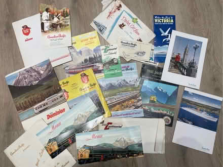 Photo of free Retro Canadian Pacific & Canadian National Railways memorabi (Sherwood TN2) #1