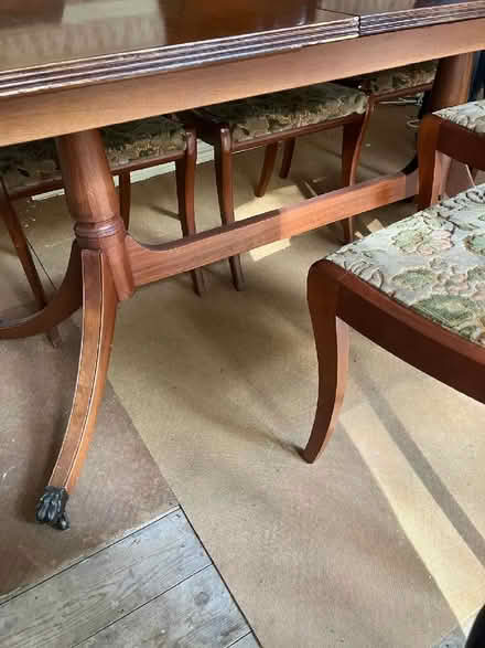 Photo of free Dining room table & chairs (Winchmore Hill N21) #3