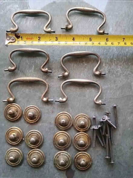 Photo of free 6 Vintage Metal Handles (Camberwell SE5) #1
