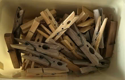 Photo of free Wooden Clothes Pegs (Willaston CH64) #1
