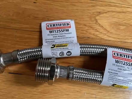 Photo of free 1-ft Inlet Adapters (near Porter Square, Cambridge) #1