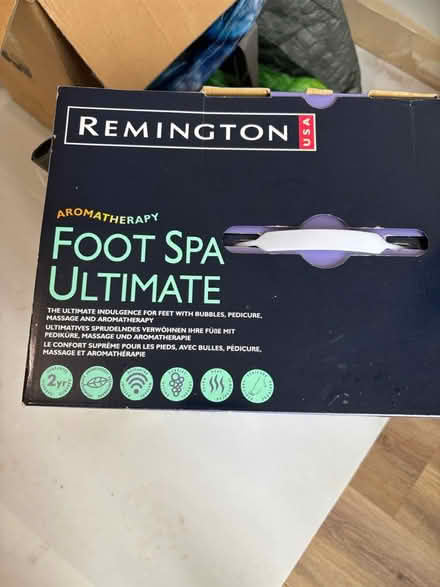 Photo of free Foot spa new unused (Eastbourne) #2
