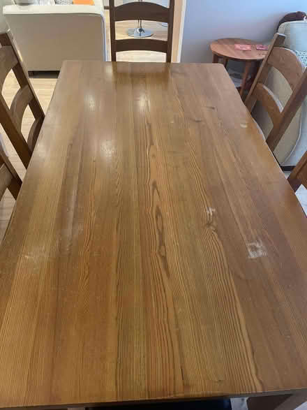 Photo of free Dining table and chairs (Twiss Green WA3) #4