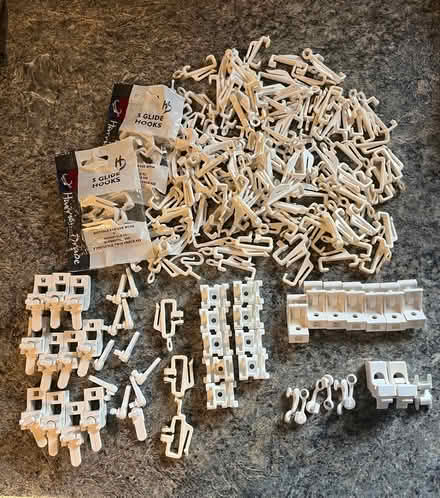 Photo of free Variety of Curtain track fixings (Skelton CA11) #1