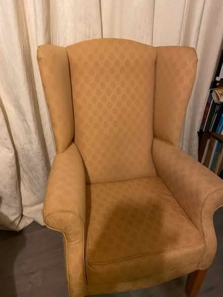 Photo of free Yellow armchair (Stowmarket) #2