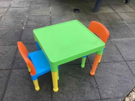 Photo of free Toddler table and chairs. (Areley Kings DY13) #1