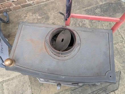 Photo of free Old woodburning stove (Bury village RH20) #1
