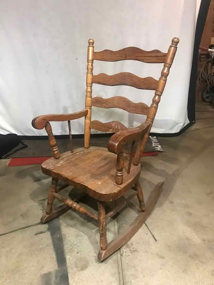 Photo of free Solid Wood Rocking Chair (Livonia) #1