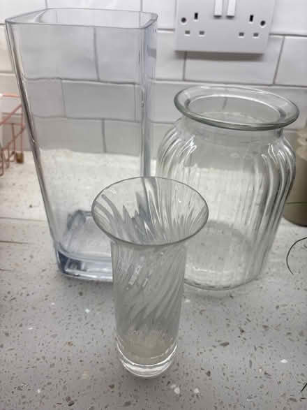 Photo of free Glass vases (Boxmoor, Hemel Hempstead) #1