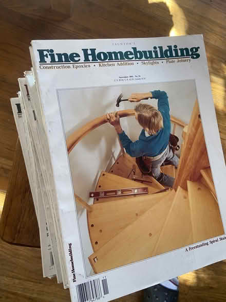 Photo of free Fine Homebuilding Magazines (Redwood City) #1