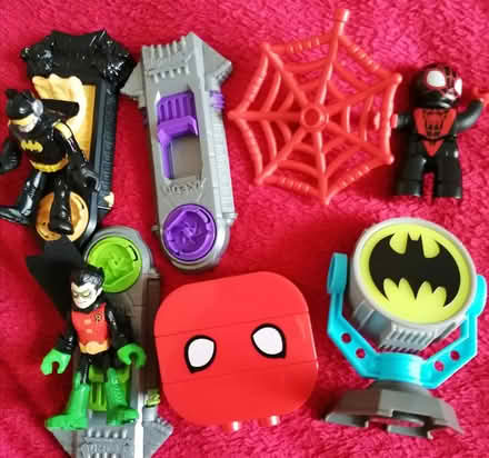 Photo of free Batman, Spiderman toys (Worcester) #1