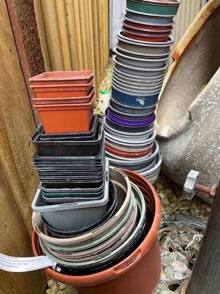 Photo of free Plastic plant pots (Hilperton BA14) #2