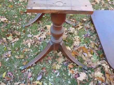 Photo of free mahogany dining table (North Plainfield) #4