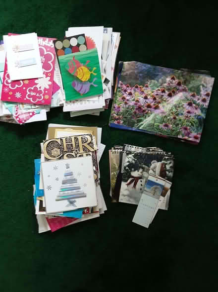 Photo of free Craft items..card fronts and old calendars (Emmbrook RG41) #1