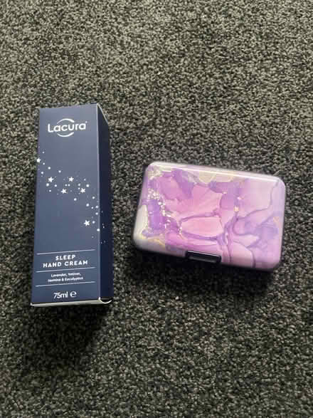Photo of free New Hand Cream & Card Holder (Bishop’s Stortford CM23) #1