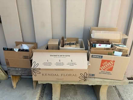 Photo of free Assorted cardboard boxes (Winnetka) #1