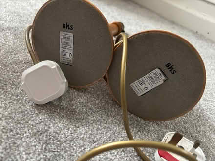 Photo of free 2 vintage lamp bases (Cookridge LS16) #3