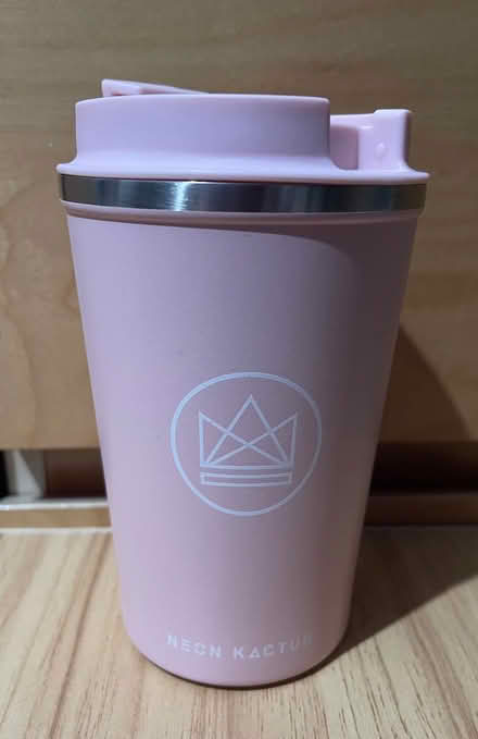 Photo of free BN pink insulated coffee cup by Neon Kactus (Chorley PR6) #1