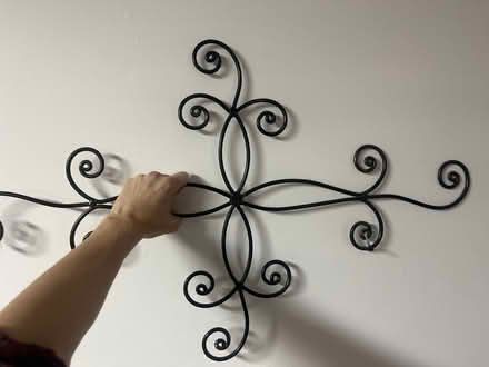 Photo of free Iron curly-cue wall decor (Middletown) #2