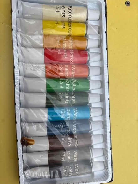 Photo of free Watercolour paints/ brushes (Boxmoor, Hemel Hempstead) #2