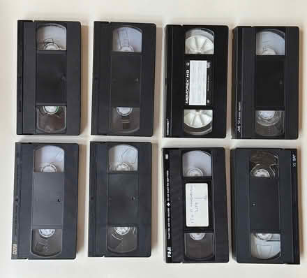 Photo of free 8 VCR / video tapes to record over (East Marden) #1