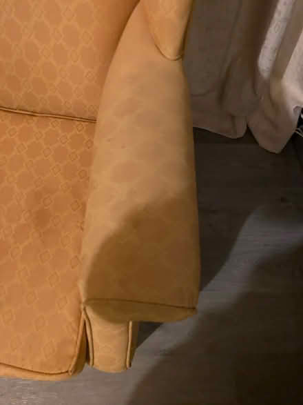 Photo of free Yellow armchair (Stowmarket) #3