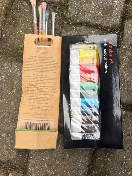 Photo of free Watercolour paints/ brushes (Boxmoor, Hemel Hempstead) #1