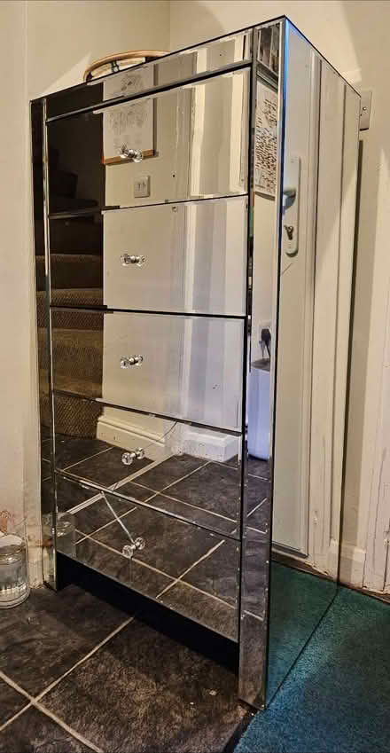 Photo of free Heavy Mirrored Furniture (Burneside LA9) #1