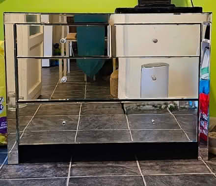 Photo of free Heavy Mirrored Furniture (Burneside LA9) #2
