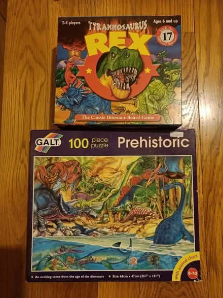Photo of free Dinosaur game and jigsaw (Wateringbury ME18) #1