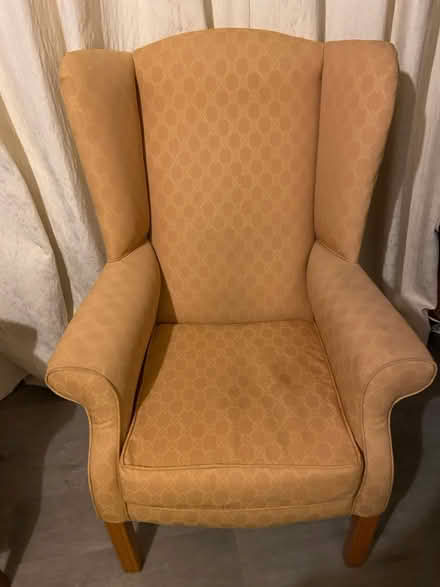 Photo of free Yellow armchair (Stowmarket) #1
