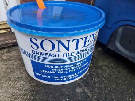 Photo of free Wall tile adhesive (Bangor LL57) #1