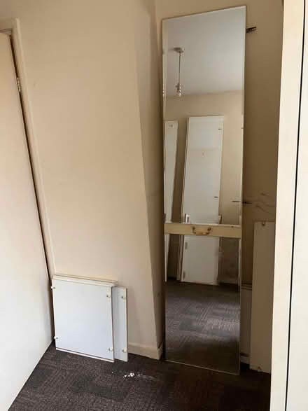 Photo of free Long Mirror door from wardrobe (Leyton, London E10) #1