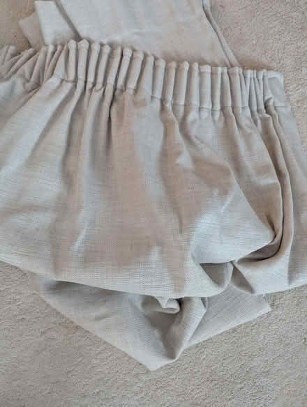 Photo of free Pair fabric curtains in good condition (Portslade by Sea BN3) #1