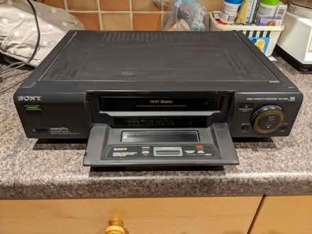 Photo of free SONY SLV-E710 VHS Nicam video recorder - for repair (Sainsburys GL52) #1