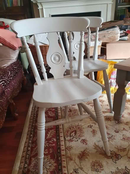 Photo of free Kitchen chairs and side table (Ashbourne DE6 1) #3