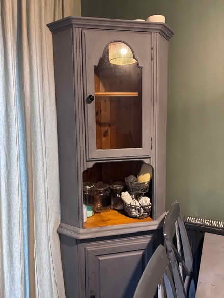 Photo of free Painted pine corner unit (Warrington) #1