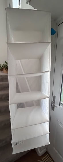 Photo of free IKEA hanging storage with 6 compartments (Northchurch HP4) #1