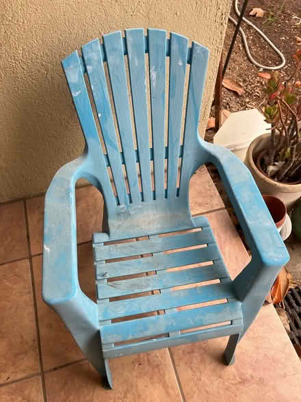 Photo of free Outdoor Plastic kids chair (West End of San Rafael) #2