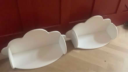 Photo of free Two cloud shaped wall shelves (S7 Netheredge) #1